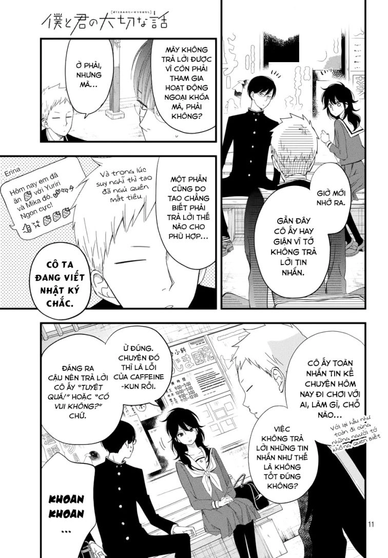 Boku To Kimi No Taisetsu Na Hanashi Chapter 4 - 14