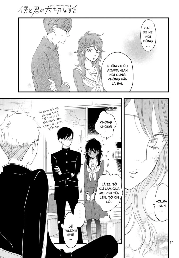 Boku To Kimi No Taisetsu Na Hanashi Chapter 4 - 20