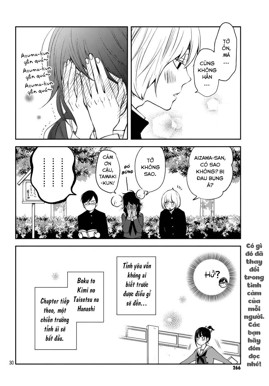 Boku To Kimi No Taisetsu Na Hanashi Chapter 11 - 31