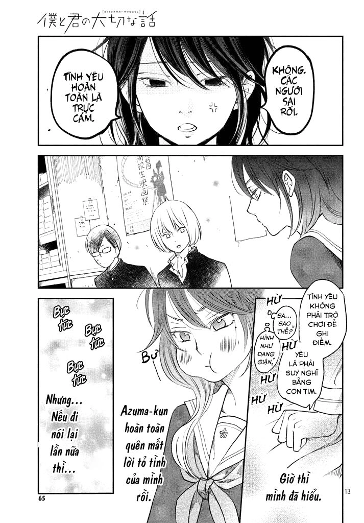 Boku To Kimi No Taisetsu Na Hanashi Chapter 13 - 15