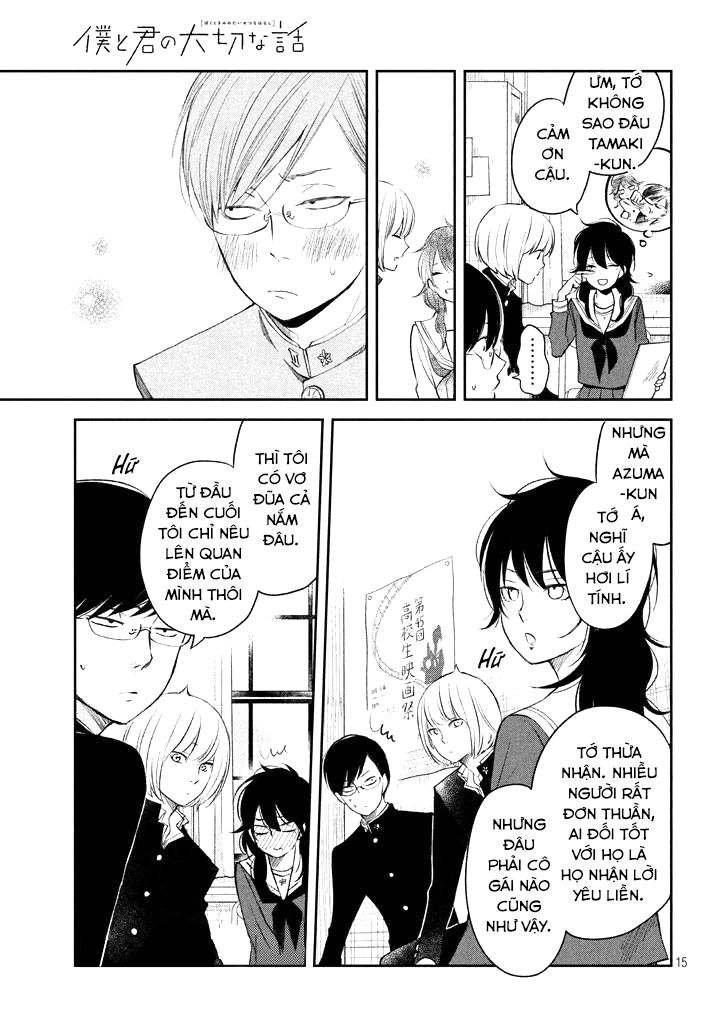 Boku To Kimi No Taisetsu Na Hanashi Chapter 13 - 17