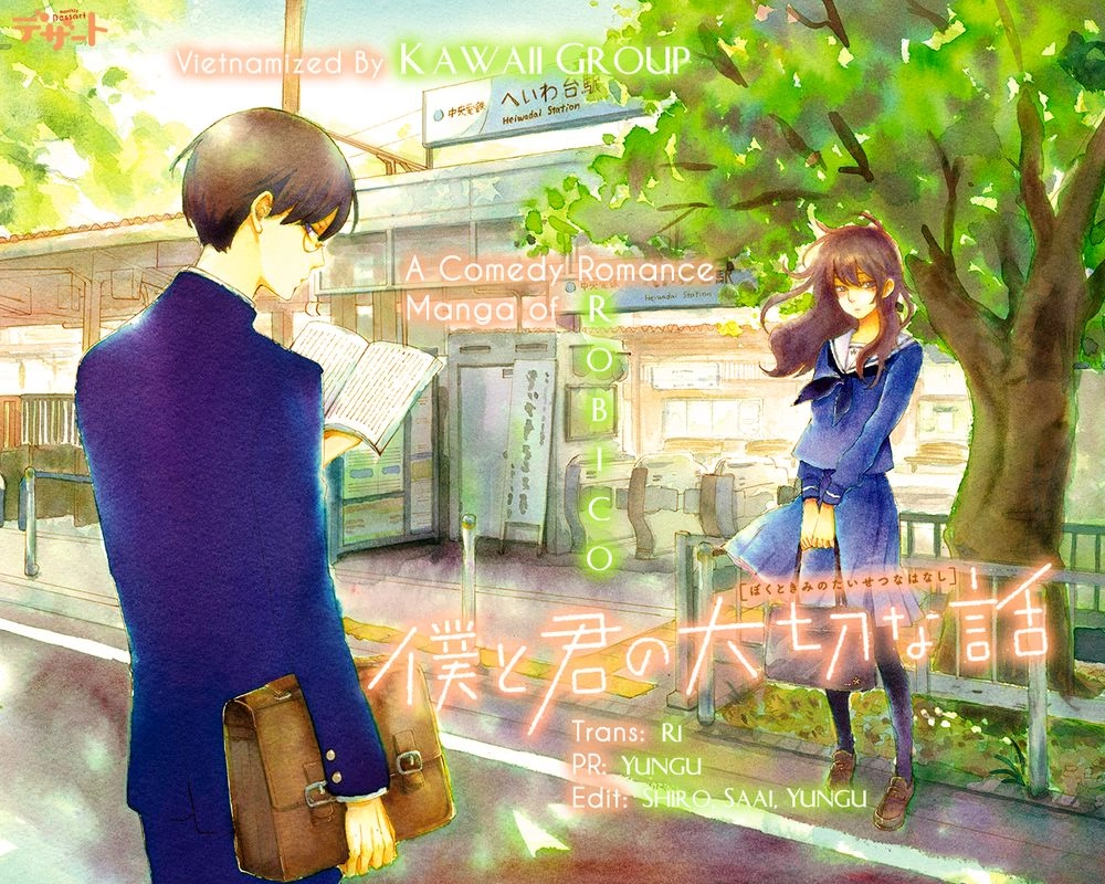 Boku To Kimi No Taisetsu Na Hanashi Chapter 18 - 2