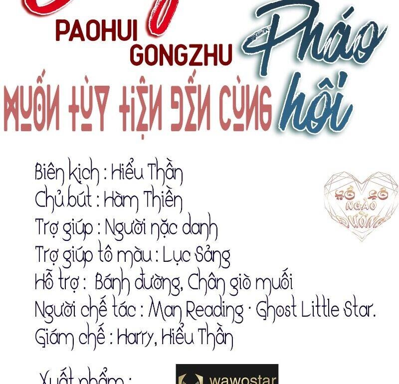 Công Chúa Pháo Hôi Muốn Tùy Tiện Đến Cùng Chapter 3 - 9