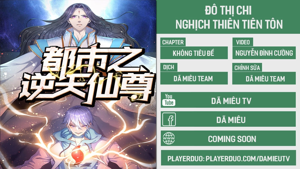 Đô Thị Chi Nghịch Thiên Tiên Tôn Chapter 4 - 1