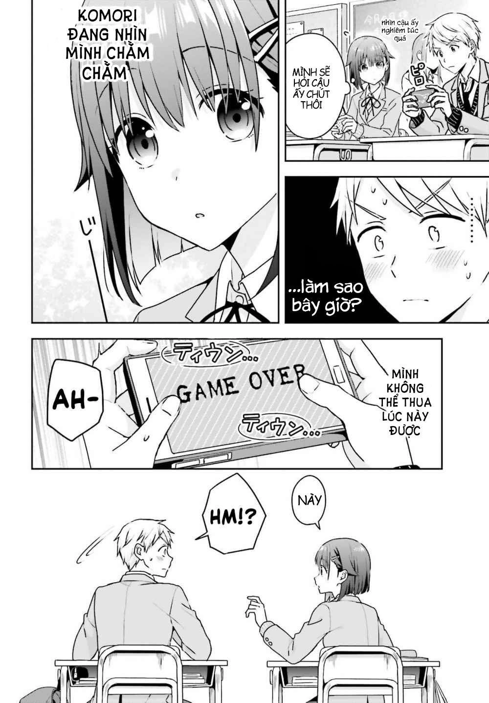 Komori-San Trầm Lặng Và Oobayashi-Kun Ồn Ào Chapter 4 - 5