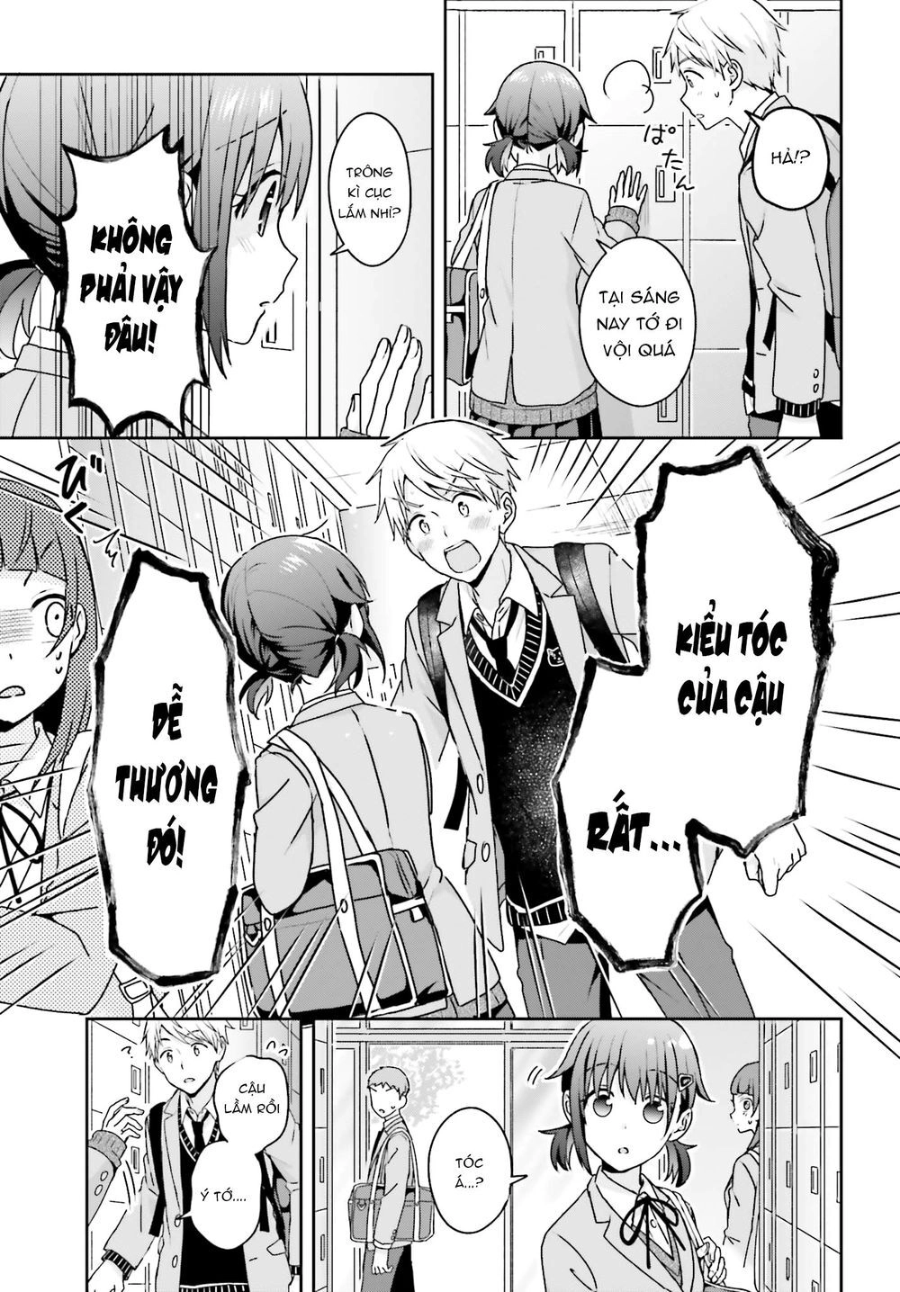 Komori-San Trầm Lặng Và Oobayashi-Kun Ồn Ào Chapter 8 - 4