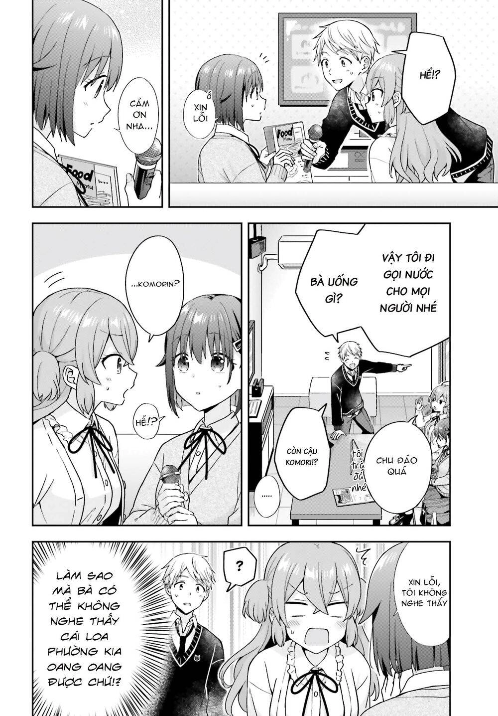 Komori-San Trầm Lặng Và Oobayashi-Kun Ồn Ào Chapter 19 - 4