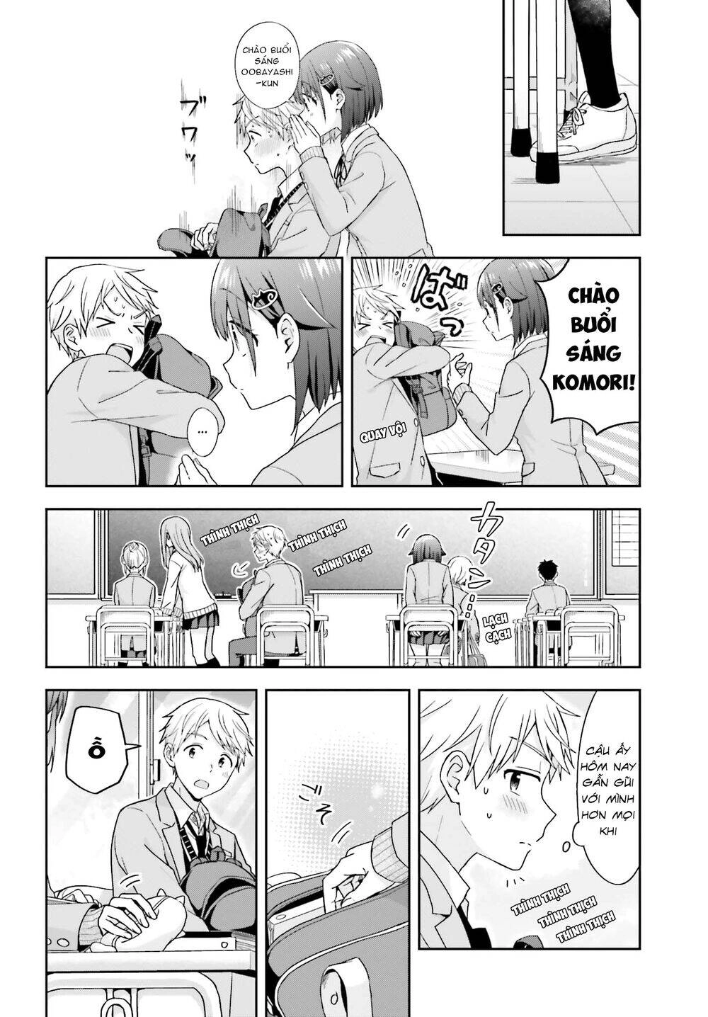 Komori-San Trầm Lặng Và Oobayashi-Kun Ồn Ào Chapter 23 - 3