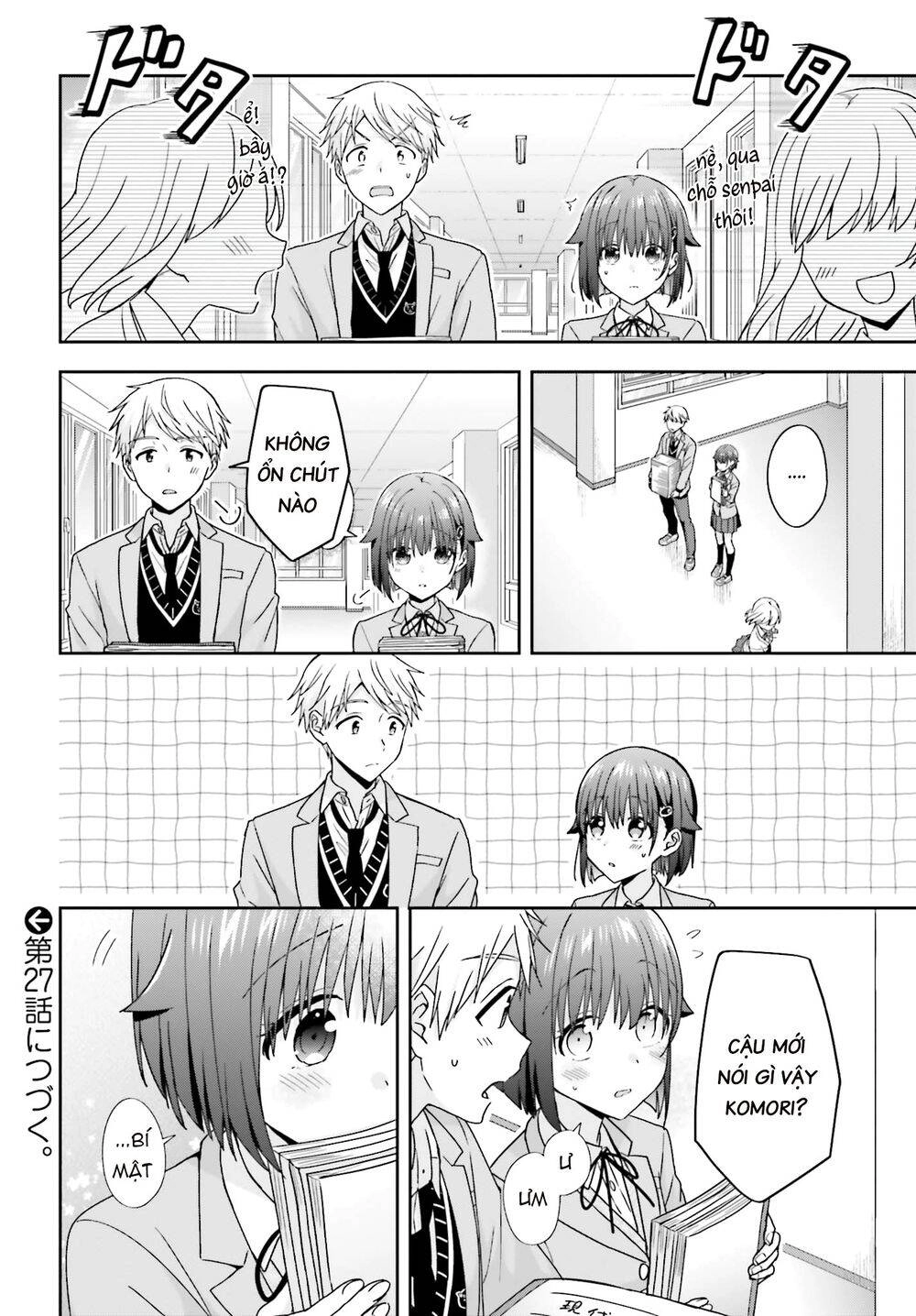 Komori-San Trầm Lặng Và Oobayashi-Kun Ồn Ào Chapter 26 - 6