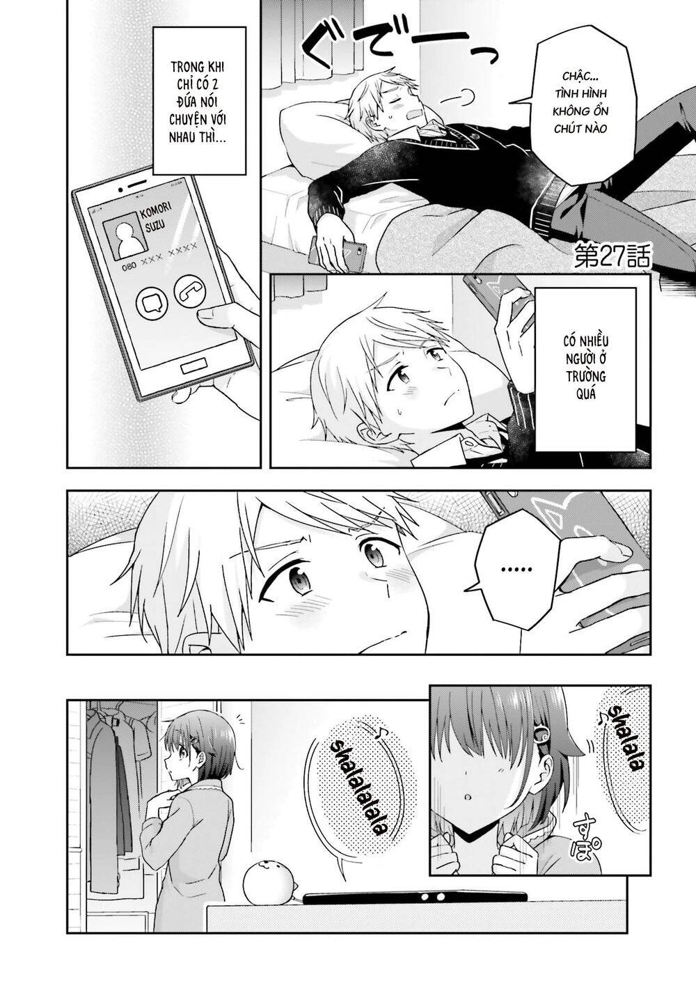 Komori-San Trầm Lặng Và Oobayashi-Kun Ồn Ào Chapter 27 - 2