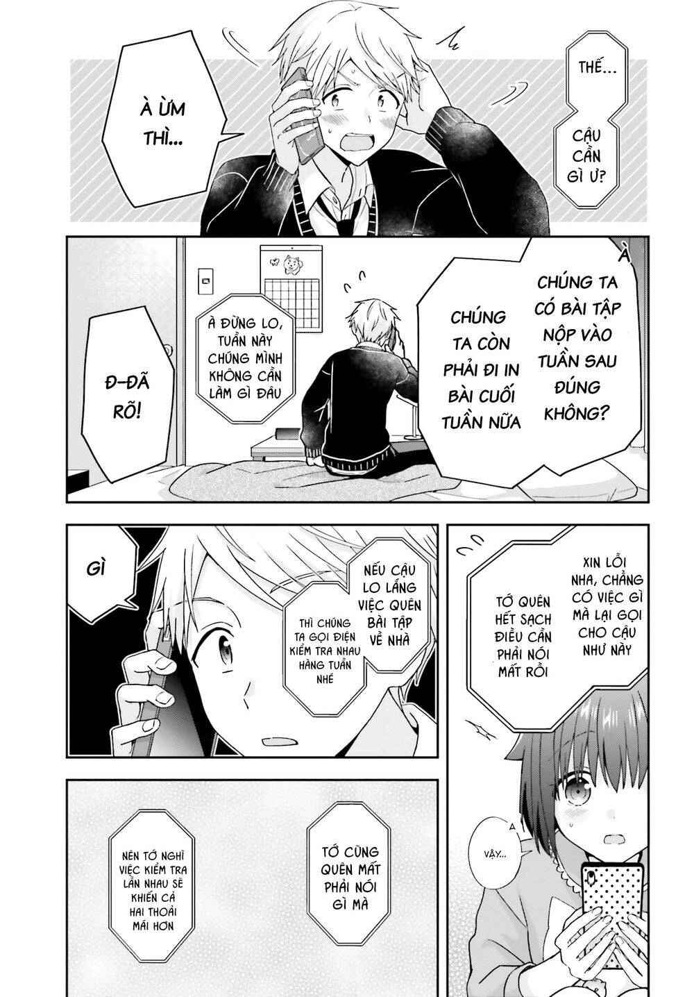 Komori-San Trầm Lặng Và Oobayashi-Kun Ồn Ào Chapter 27 - 4