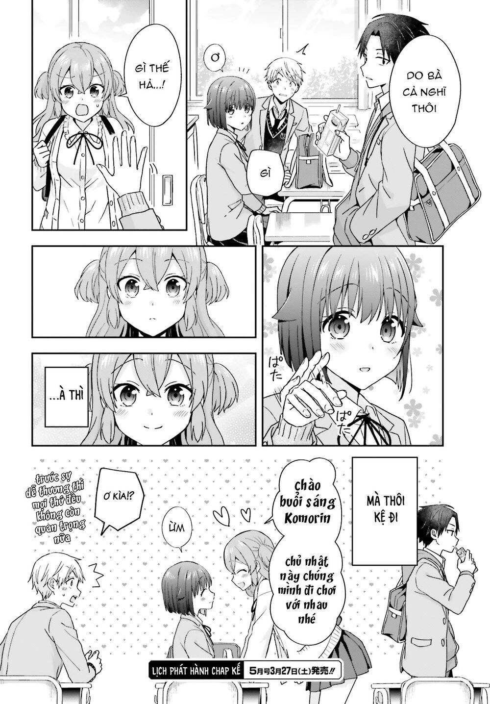 Komori-San Trầm Lặng Và Oobayashi-Kun Ồn Ào Chapter 28 - 6