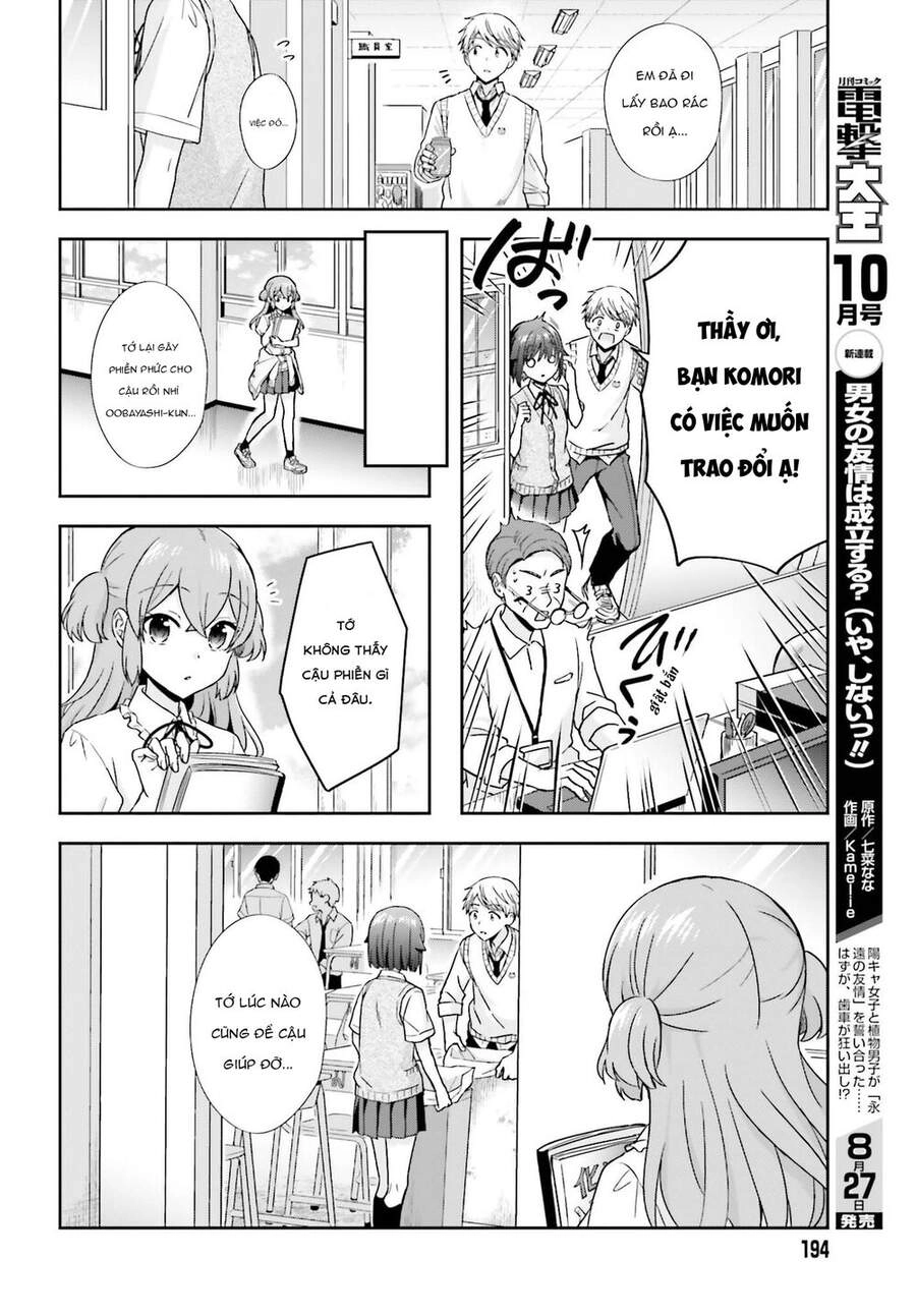 Komori-San Trầm Lặng Và Oobayashi-Kun Ồn Ào Chapter 40 - 3