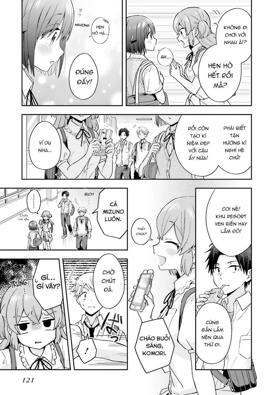 Komori-San Trầm Lặng Và Oobayashi-Kun Ồn Ào Chapter 45 - 7