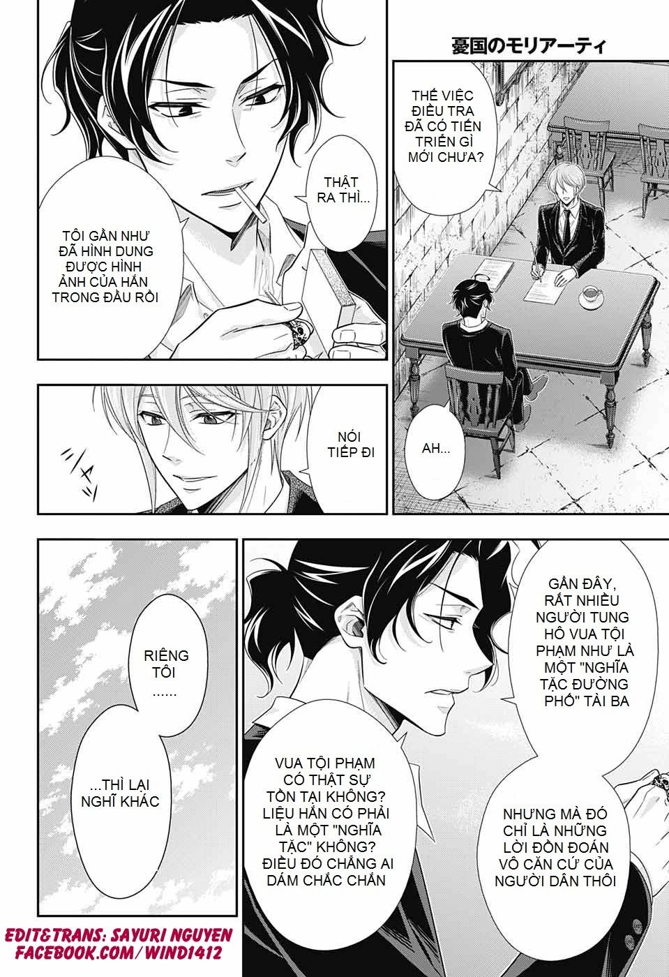 Yukoku No Moriarty Chapter 31 - 12