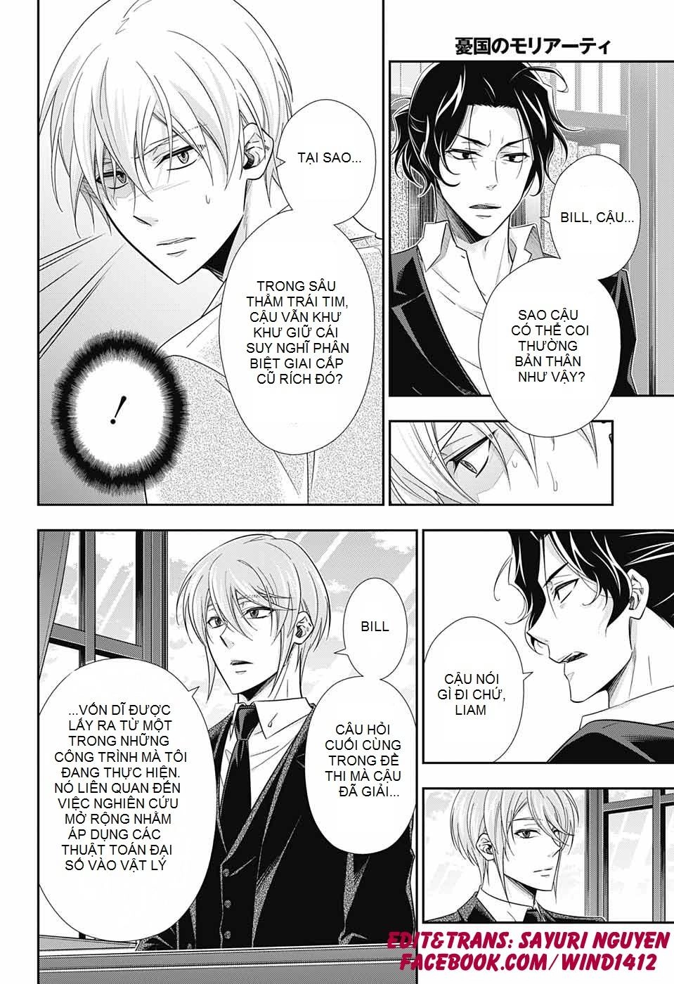 Yukoku No Moriarty Chapter 31 - 34