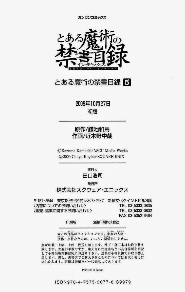 Cấm Thư Ma Thuật Index Chapter 26 - 43