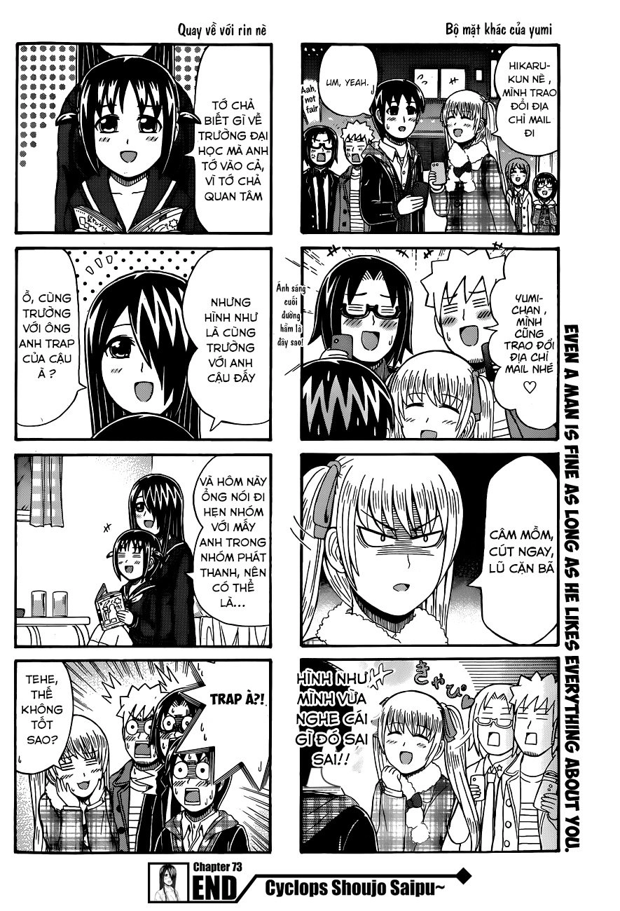 Cyclops Shoujo Saipu Chapter 73 - 4