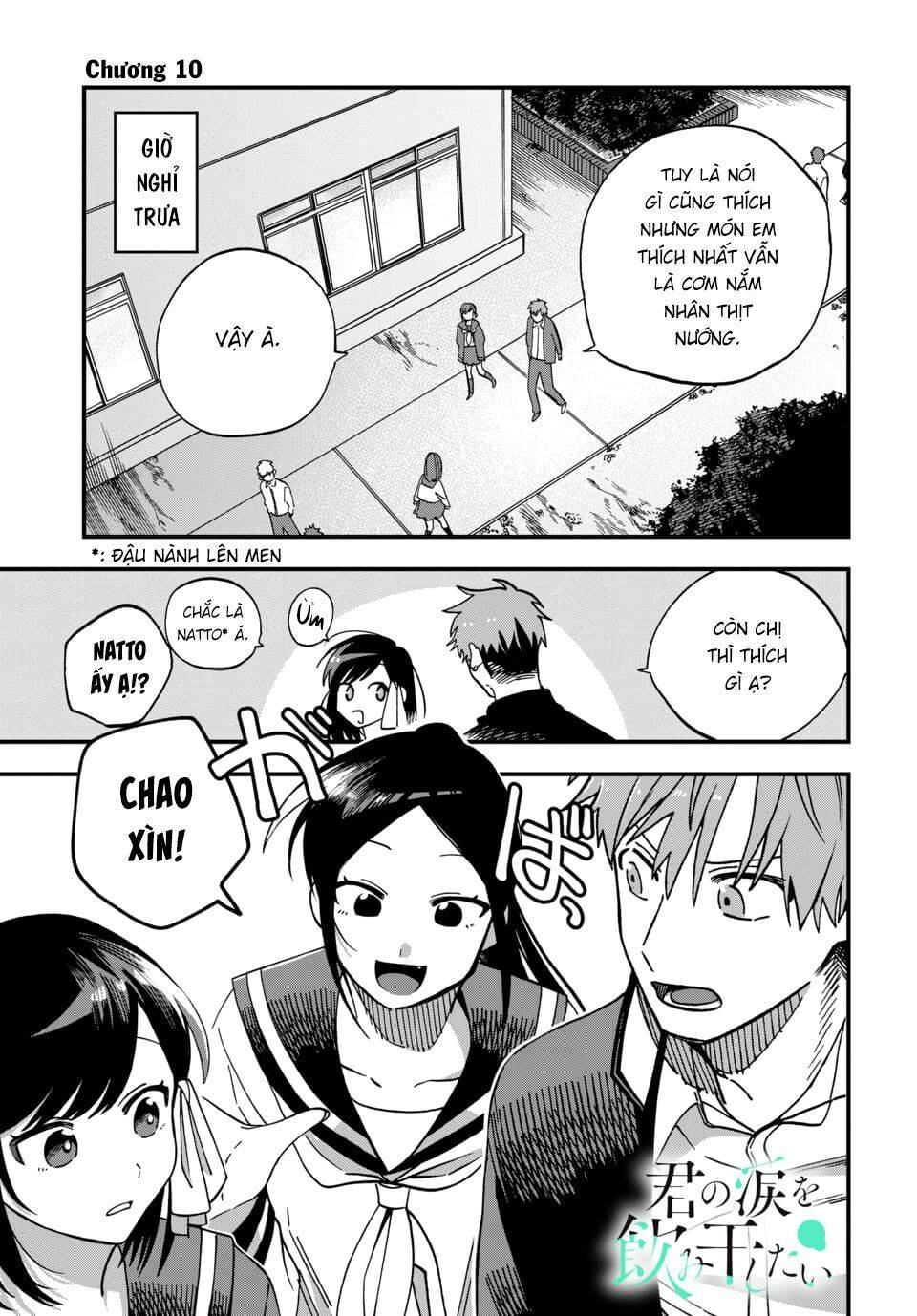 Kimi No Namida Wo Nomihoshitai Chapter 10 - 1