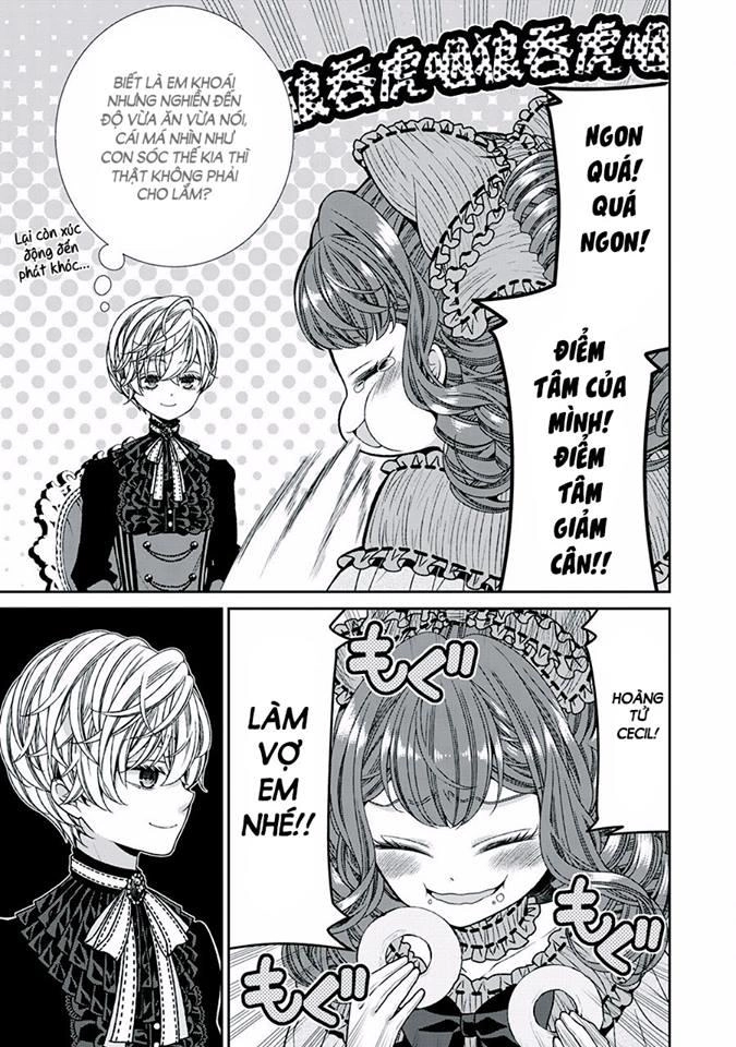 Nhật Kí Theo Dõi Vị Hôn Thê Tự Nhận Mình Là Nữ Phụ Phản Diện Chapter 8.5 - 9