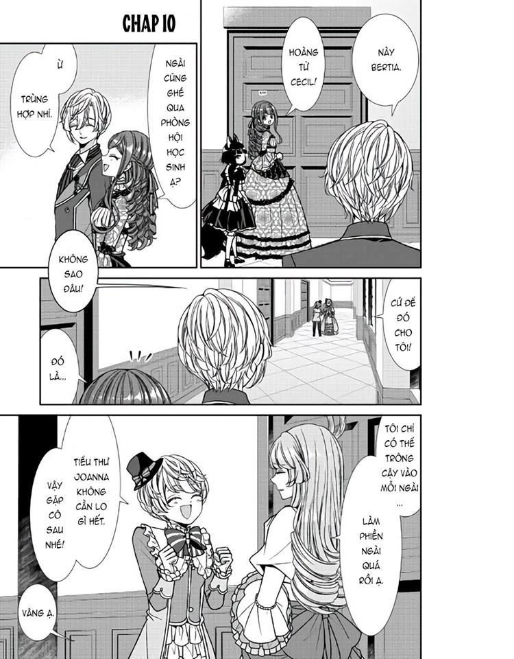 Nhật Kí Theo Dõi Vị Hôn Thê Tự Nhận Mình Là Nữ Phụ Phản Diện Chapter 10 - 1