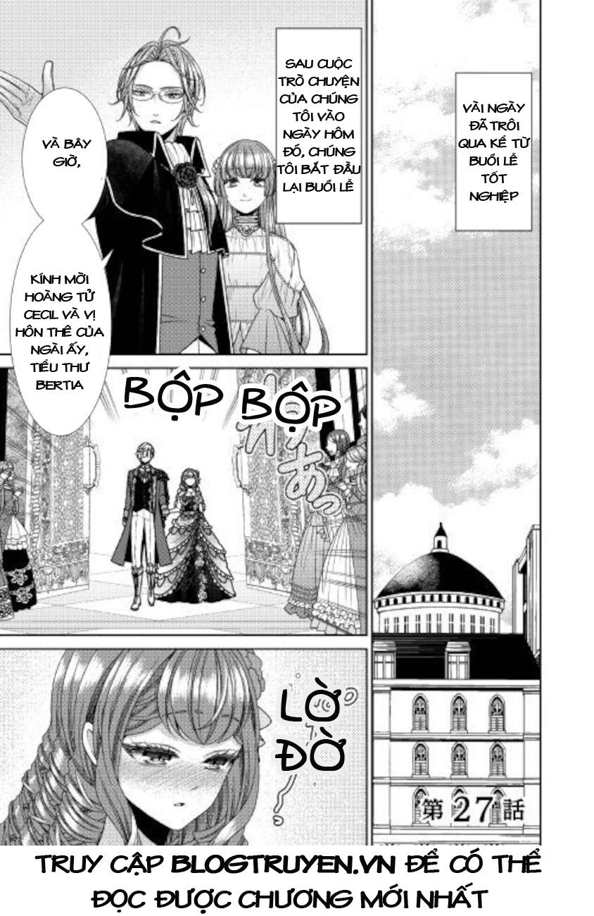 Nhật Kí Theo Dõi Vị Hôn Thê Tự Nhận Mình Là Nữ Phụ Phản Diện Chapter 27 - 4