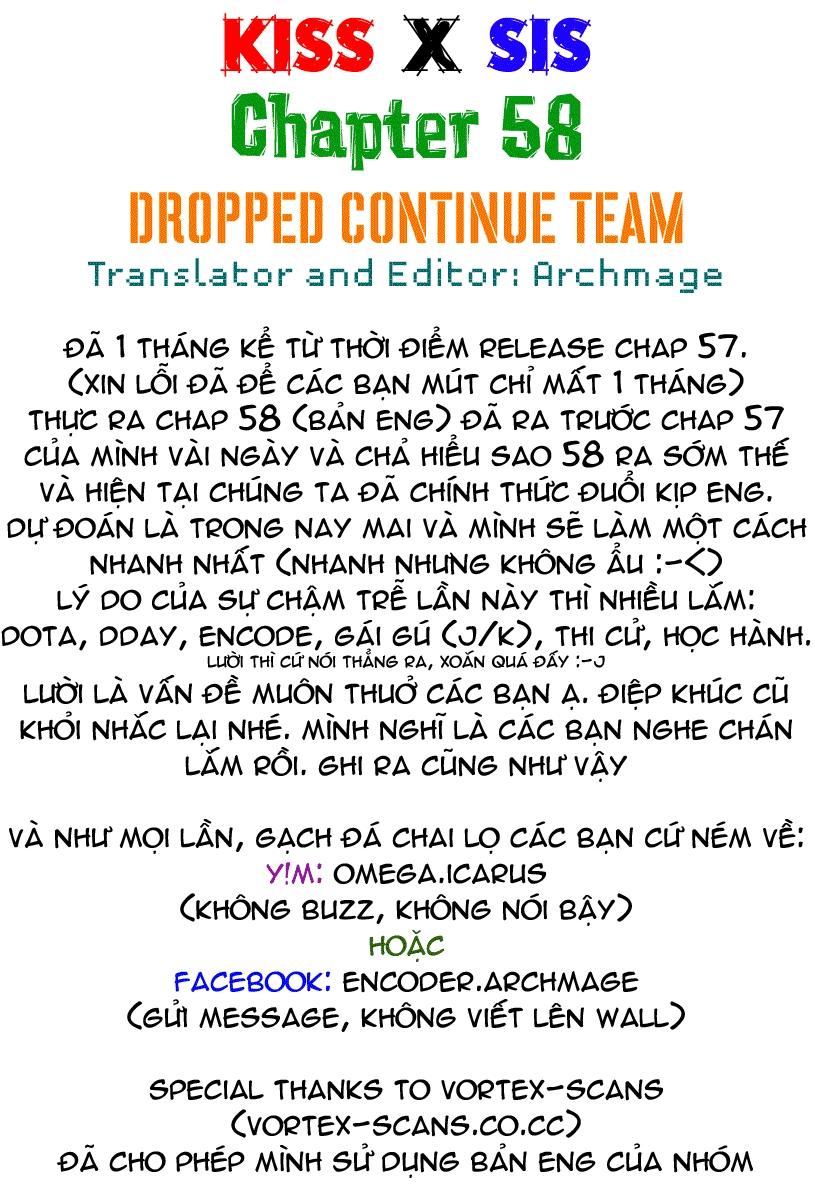 Kiss X Sis Chapter 58 - 26