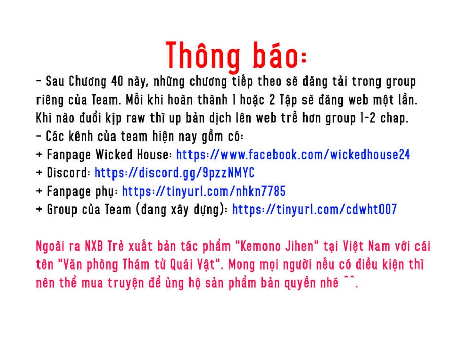 Kemono Jihen Chapter 40 - 44