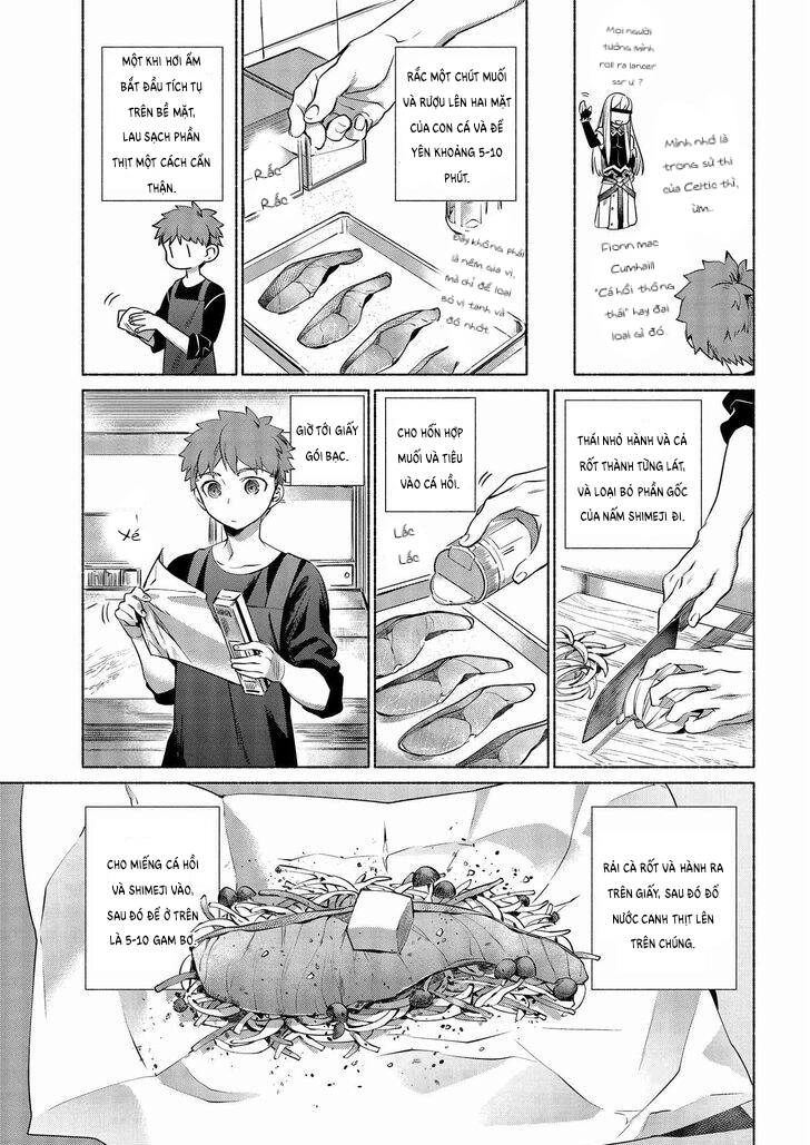 Thực Đơn Hôm Nay Cho Gia Đình Emiya Chapter 2 - 6