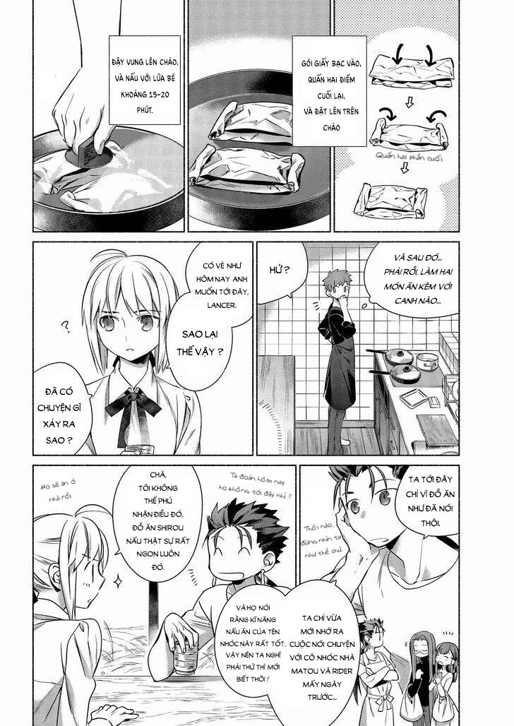 Thực Đơn Hôm Nay Cho Gia Đình Emiya Chapter 2 - 7