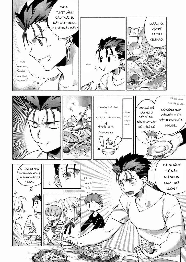 Thực Đơn Hôm Nay Cho Gia Đình Emiya Chapter 2 - 9