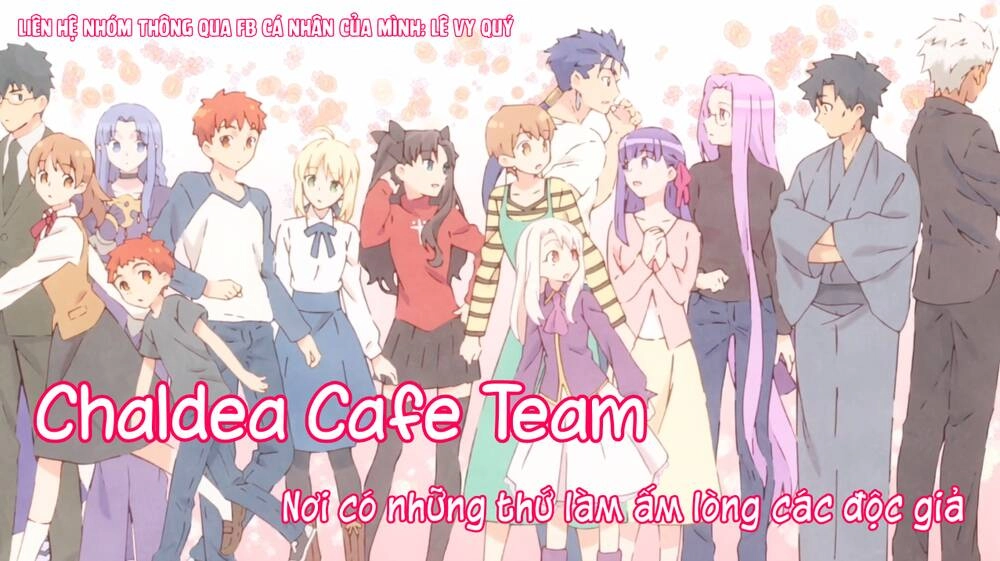 Thực Đơn Hôm Nay Cho Gia Đình Emiya Chapter 3 - 1