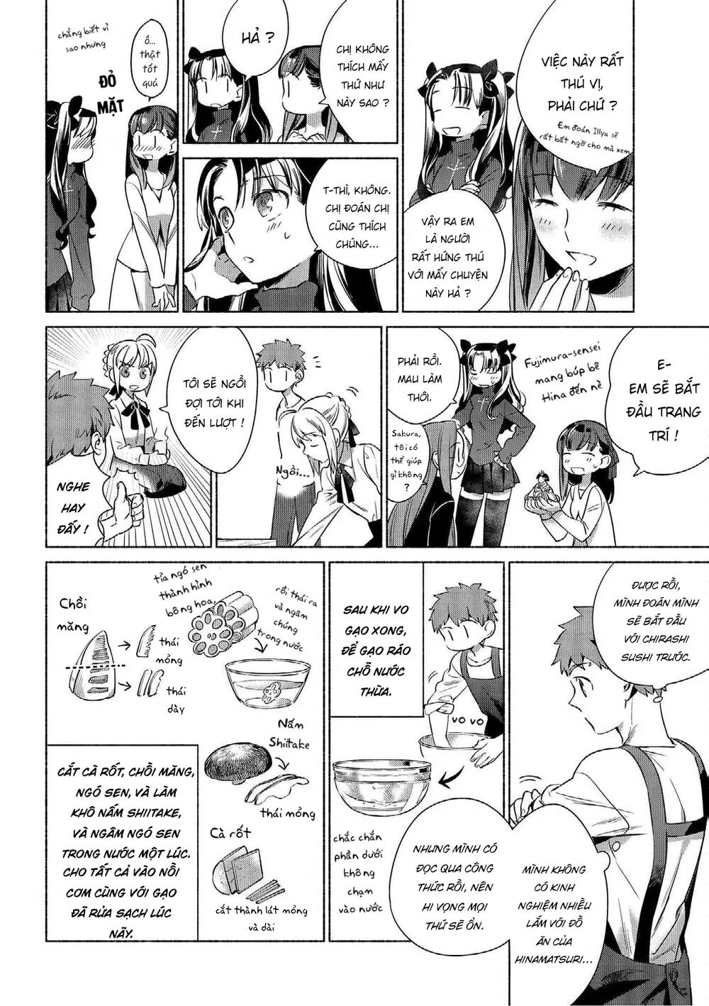 Thực Đơn Hôm Nay Cho Gia Đình Emiya Chapter 3 - 7