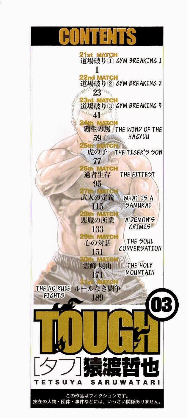 Tough - Miyazawa Kiichi Chapter 21 - 23