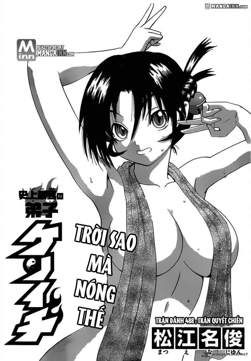 History’s Strongest Disciple Kenichi Chapter 488 - 1