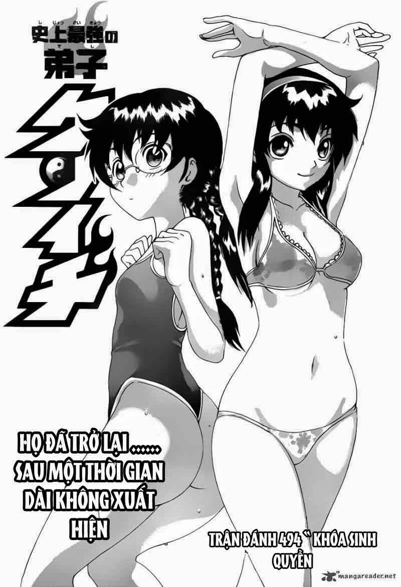 History’s Strongest Disciple Kenichi Chapter 494 - 1