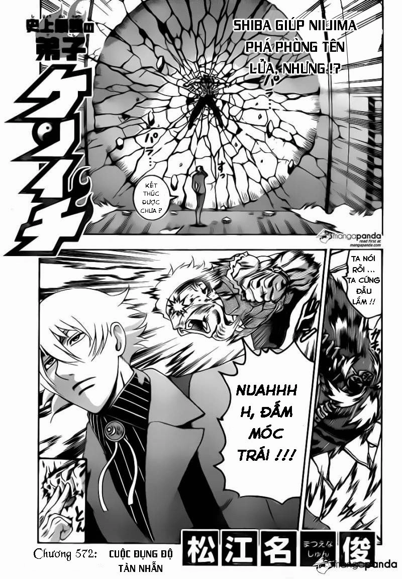 History’s Strongest Disciple Kenichi Chapter 572 - 1