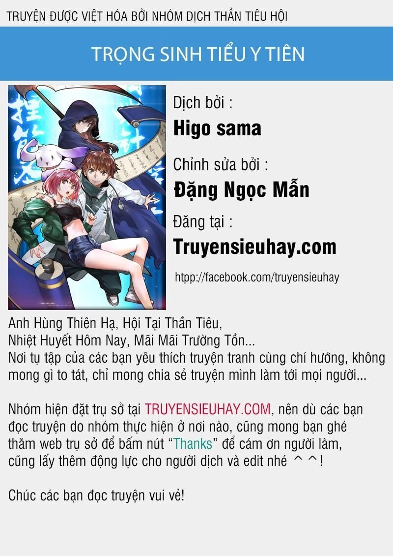 Trọng Sinh Tiểu Y Tiên Chapter 5 - 1