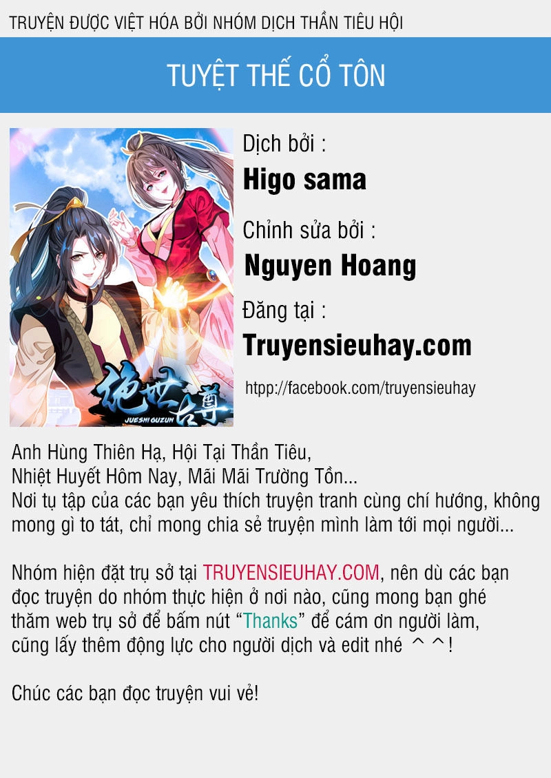 Tuyệt Thế Cổ Tôn Chapter 2 - 1