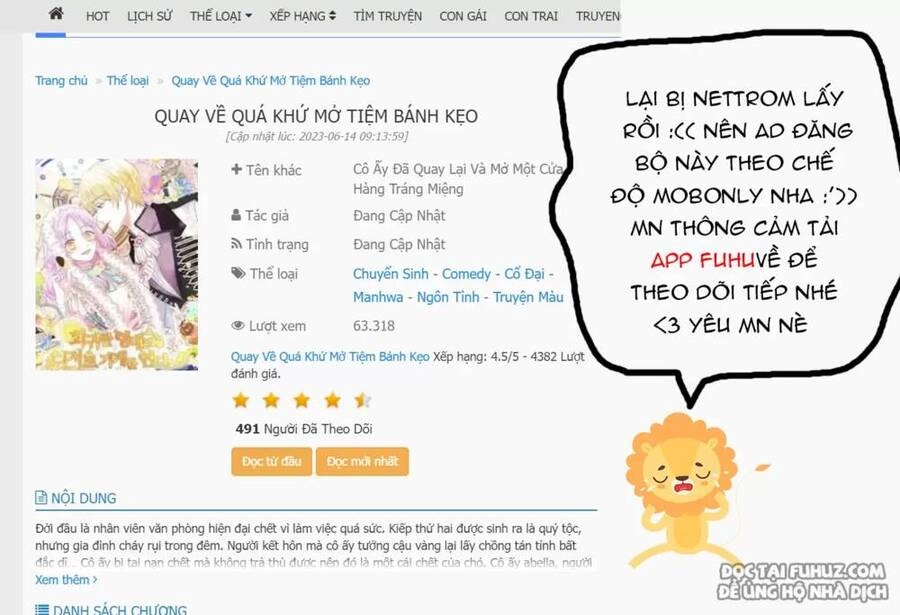 Quay Về Quá Khứ Mở Tiệm Bánh Kẹo Chapter 45.1 - 51