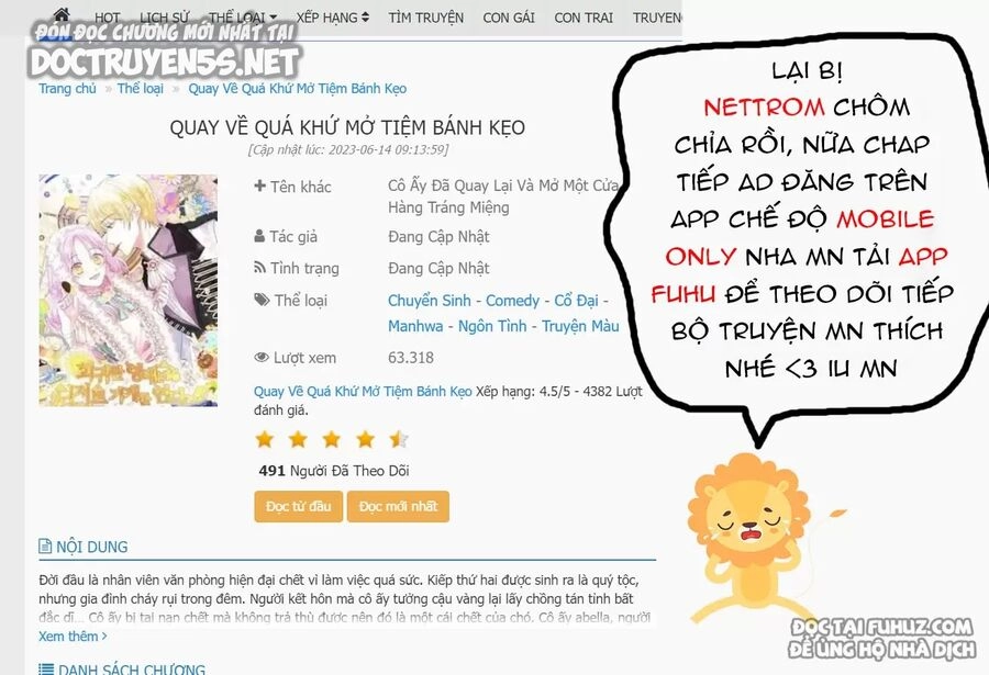 Quay Về Quá Khứ Mở Tiệm Bánh Kẹo Chapter 50.1 - 47