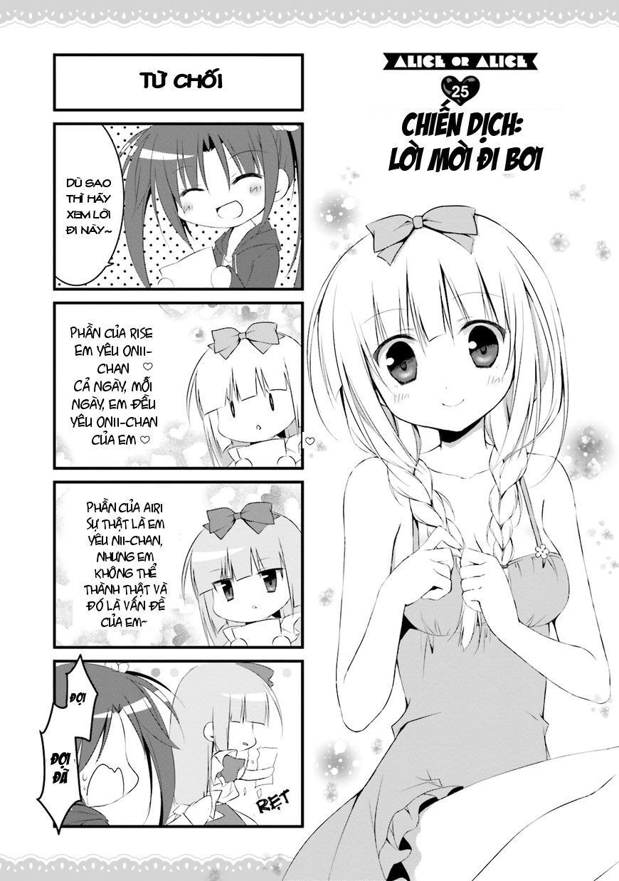 Alice Or Alice: Siscon Niisan To Futago No Imouto Chapter 25 - 21