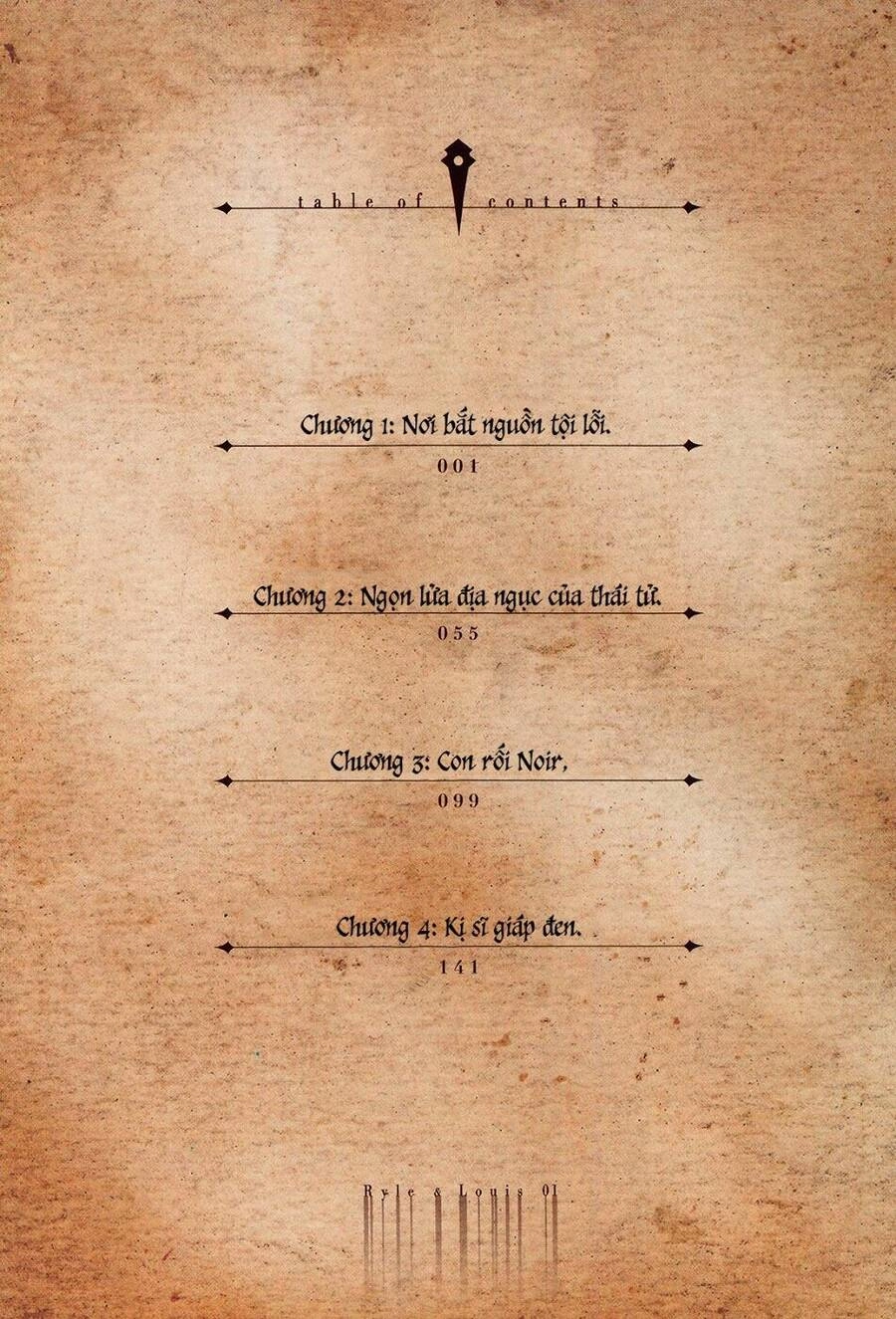 Ryle To Louis Chapter 1 - 6