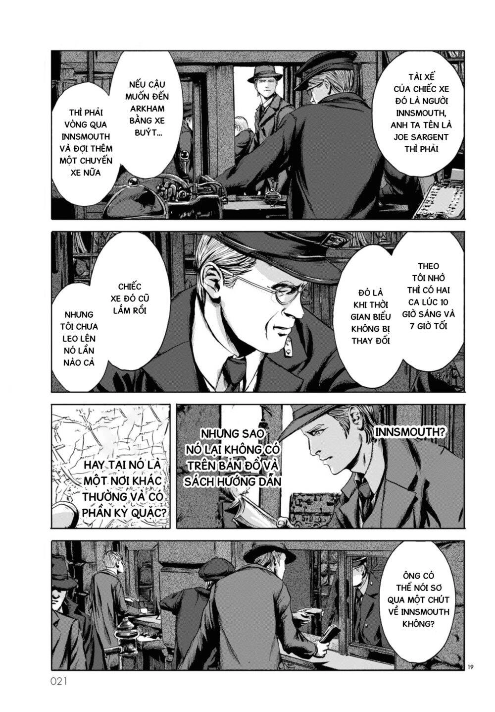 The Shadow Over Innsmouth (Innsmouth No Kage) Chapter 1 - 18