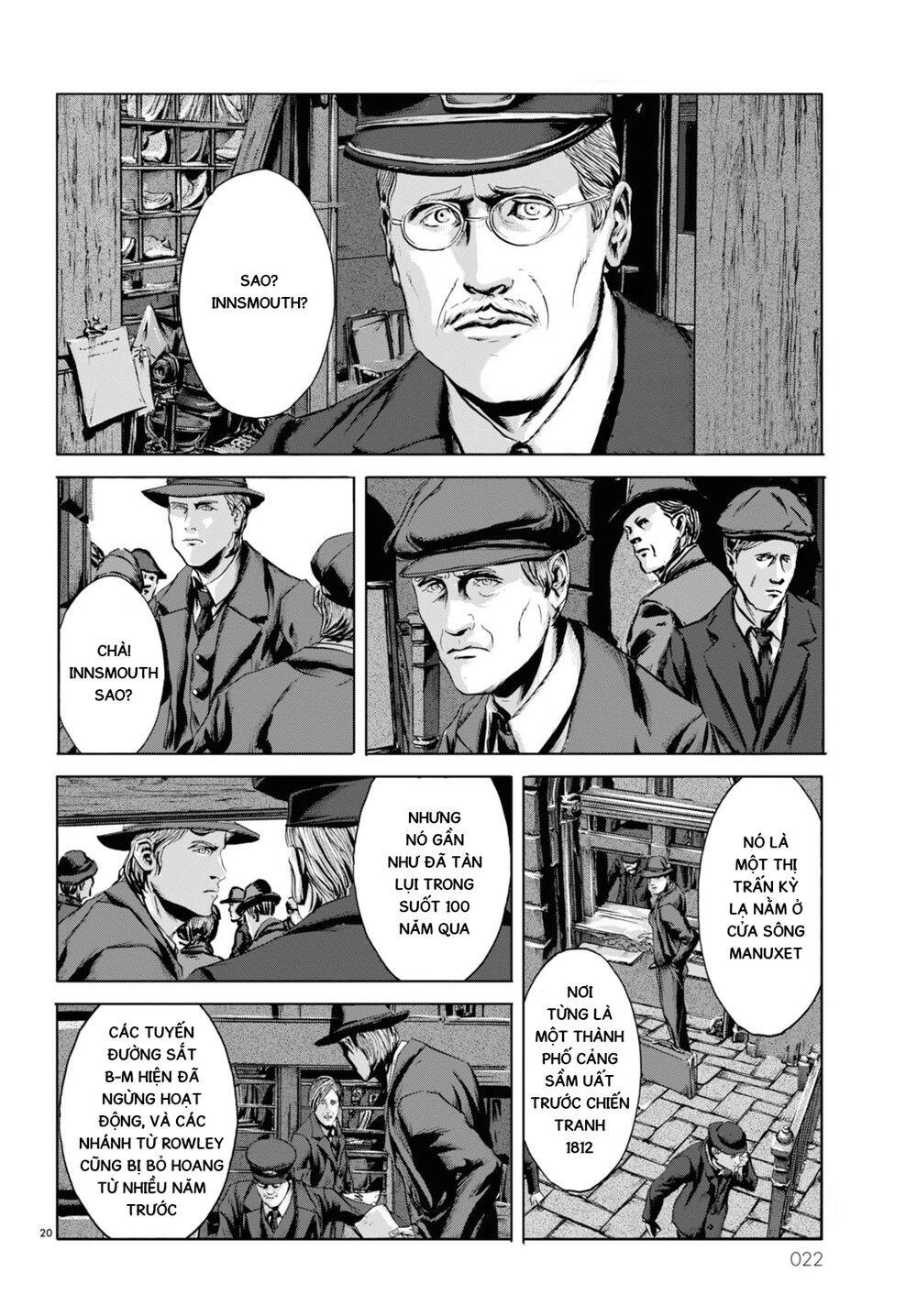 The Shadow Over Innsmouth (Innsmouth No Kage) Chapter 1 - 19