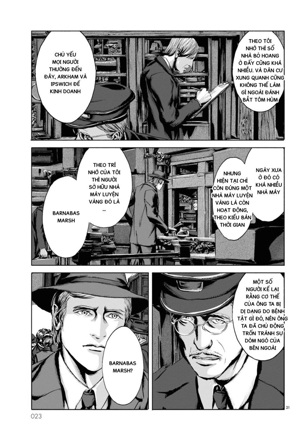 The Shadow Over Innsmouth (Innsmouth No Kage) Chapter 1 - 20