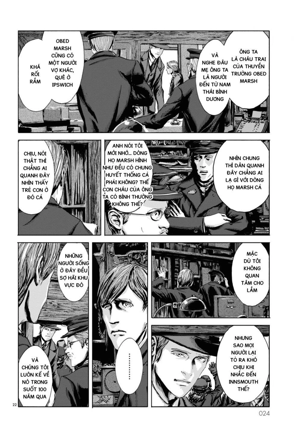 The Shadow Over Innsmouth (Innsmouth No Kage) Chapter 1 - 21