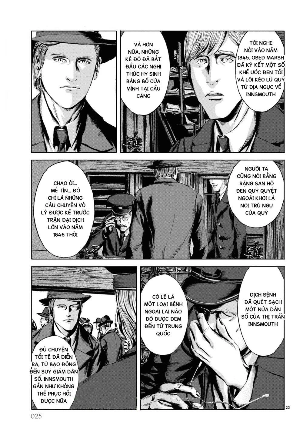 The Shadow Over Innsmouth (Innsmouth No Kage) Chapter 1 - 22