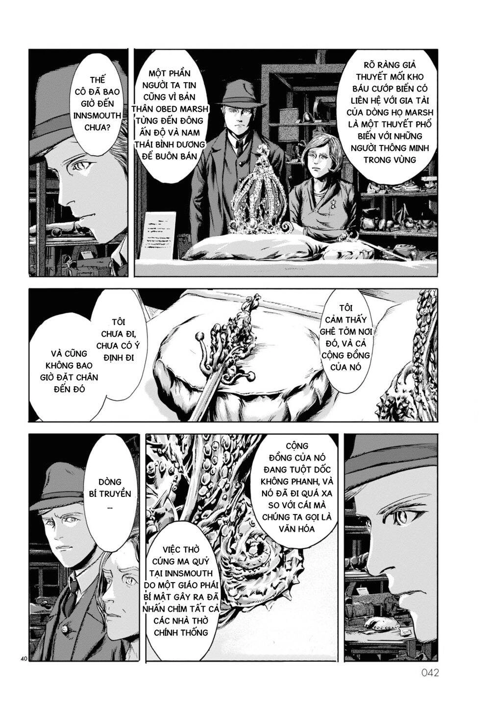 The Shadow Over Innsmouth (Innsmouth No Kage) Chapter 1 - 37