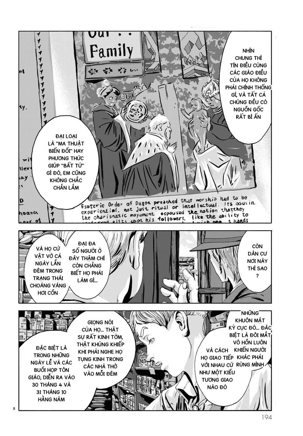 The Shadow Over Innsmouth (Innsmouth No Kage) Chapter 3 - 9